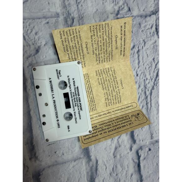 Winnie the Pooh Stories & Poems Cassette tape Collection in Cedar Box Wooden Box - Picture 12 of 15